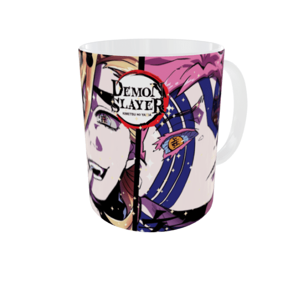 Taza de Demon Slayer Kimetsu No Yaiba 6 lunas - Imagen 2