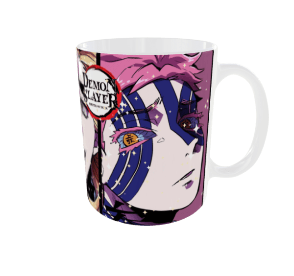 Taza de Demon Slayer Kimetsu No Yaiba 6 lunas - Imagen 3