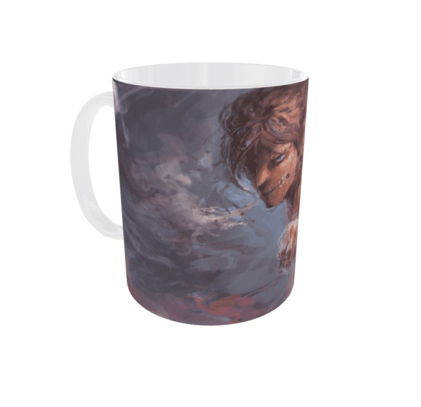 Taza de ataques a los titanes Shingeki no Kyojin
