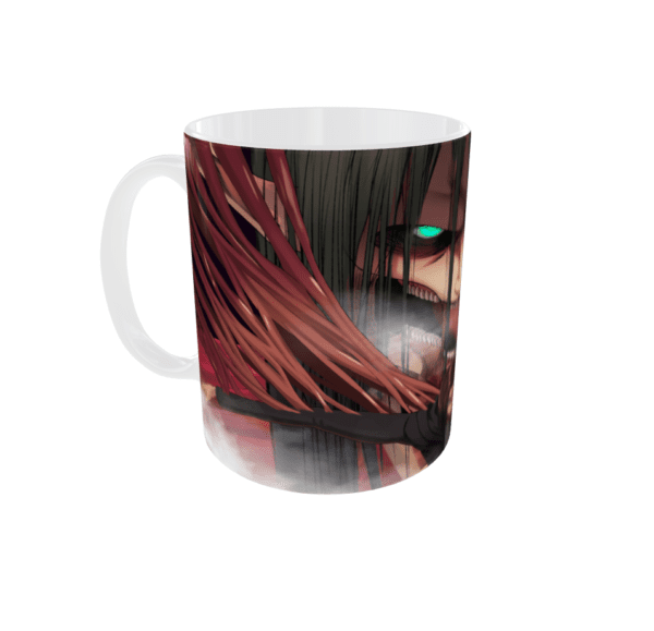 Taza de ataques a los titanes Shingeki no Kyojin