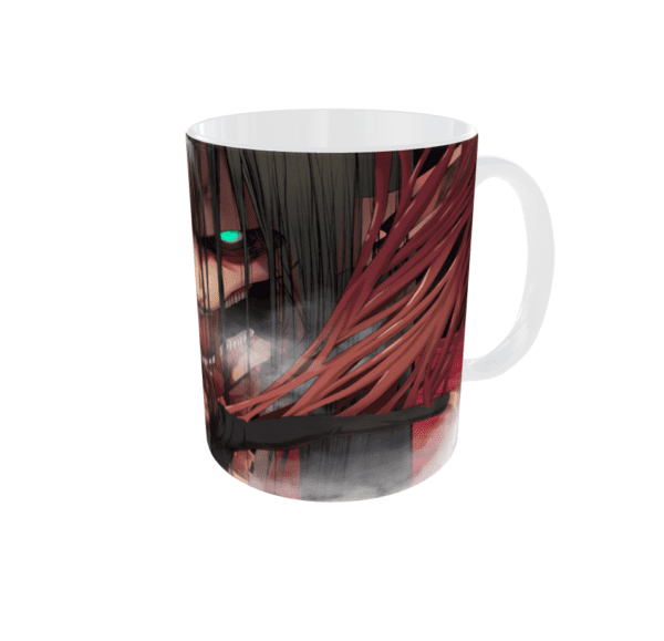 Taza de ataques a los titanes Shingeki no Kyojin