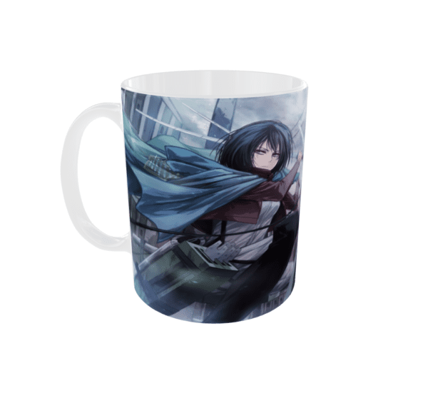 Taza de ataques a los titanes Shingeki no Kyojin
