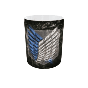 Taza de ataques a los titanes Shingeki no Kyojin