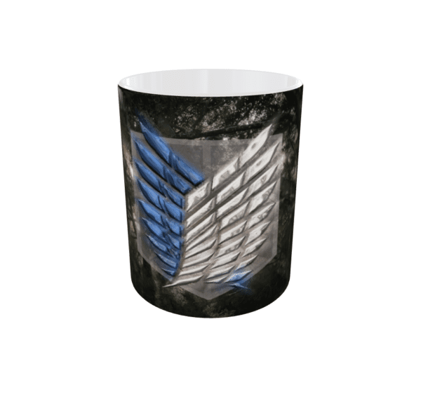 Taza de ataques a los titanes Shingeki no Kyojin