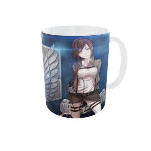 Taza de ataques a los titanes Shingeki no Kyojin