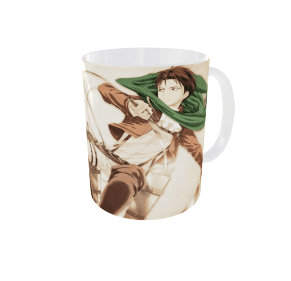 Taza de ataques a los titanes Shingeki no Kyojin