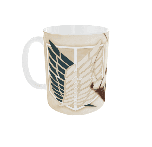 Taza de ataques a los titanes Shingeki no Kyojin
