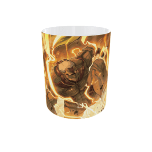 Taza de ataques a los titanes Shingeki no Kyojin