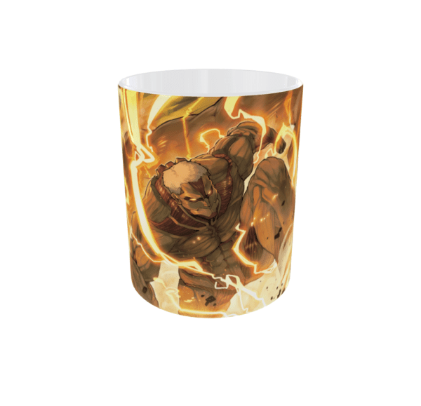 Taza de ataques a los titanes Shingeki no Kyojin