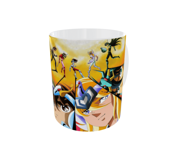 Taza De Los Caballeros del Zodiaco