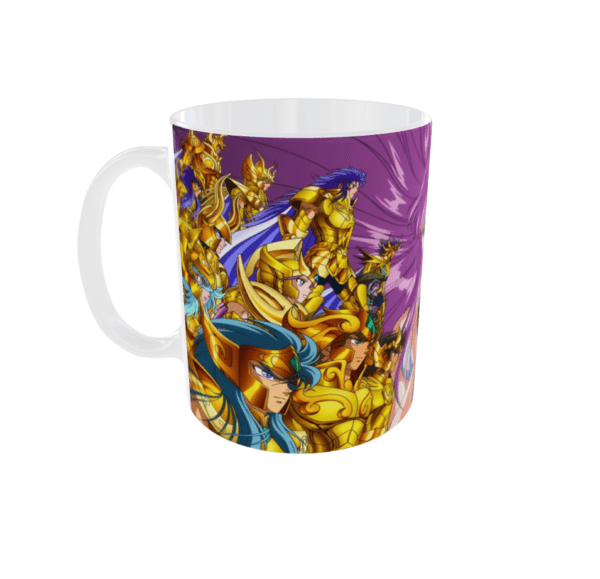 Taza De Los Caballeros del Zodiaco