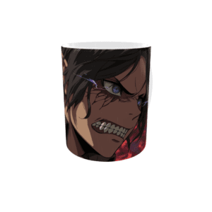 Taza de ataques a los titanes Shingeki no Kyojin