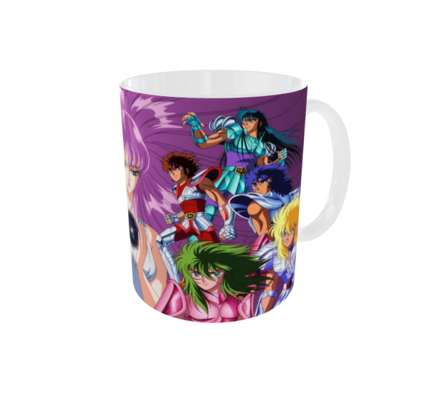 Taza De Los Caballeros del Zodiaco