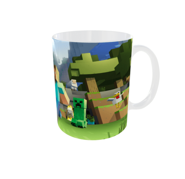 taza de minecraft