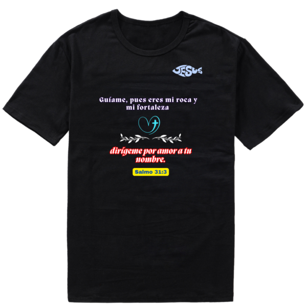 Suéter o T-Shirt de Mensajes Bíblicos Salmo 31:3