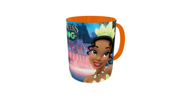 Taza de la Princesa Tiana y el Sapo