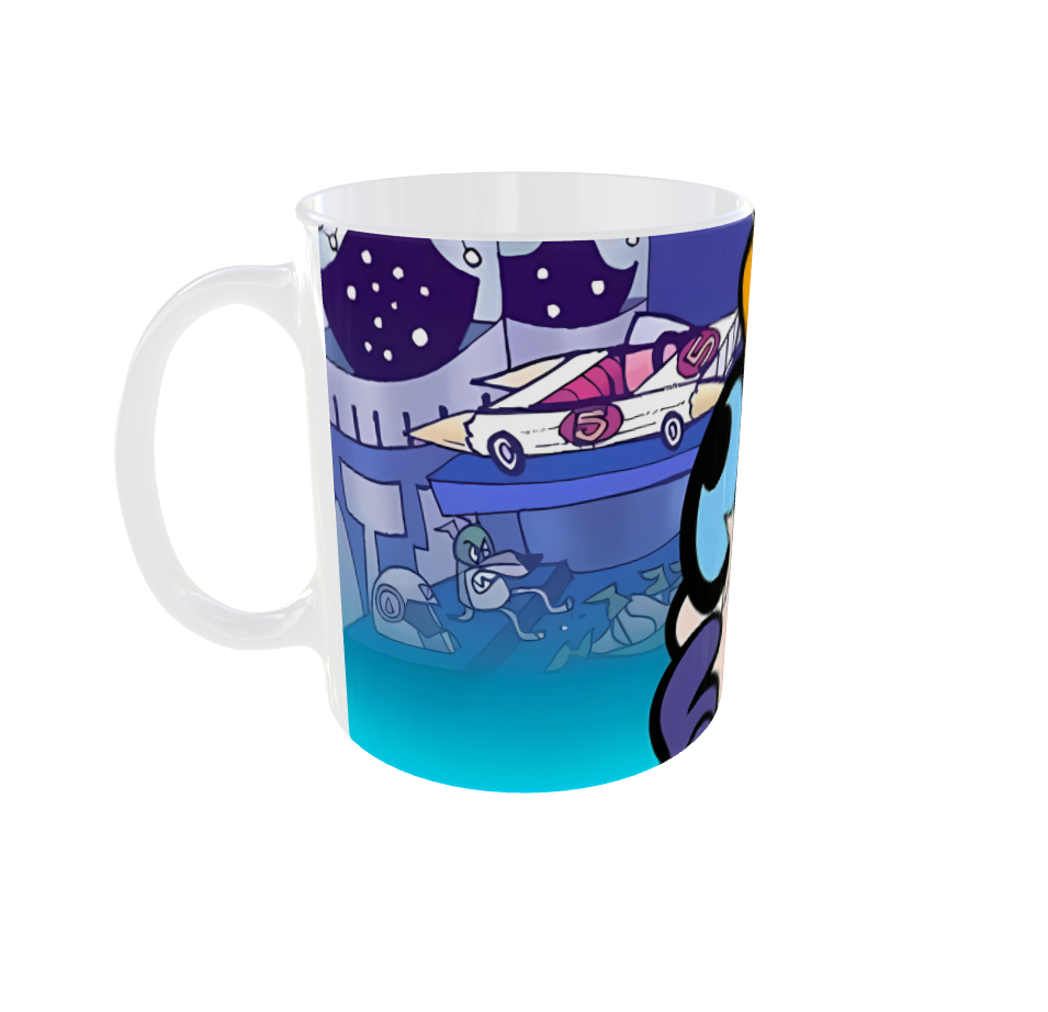 Taza del laboratorio de Dexter